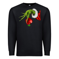 Black Christmas Character Premium Sweatshirt - NancyCooperArtShop