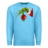 Ocean Blue Christmas Character Premium Sweatshirt - NancyCooperArtShop