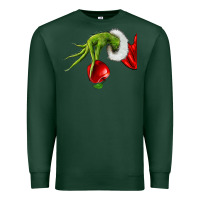 Sports Green Christmas Character Premium Sweatshirt - NancyCooperArtShop