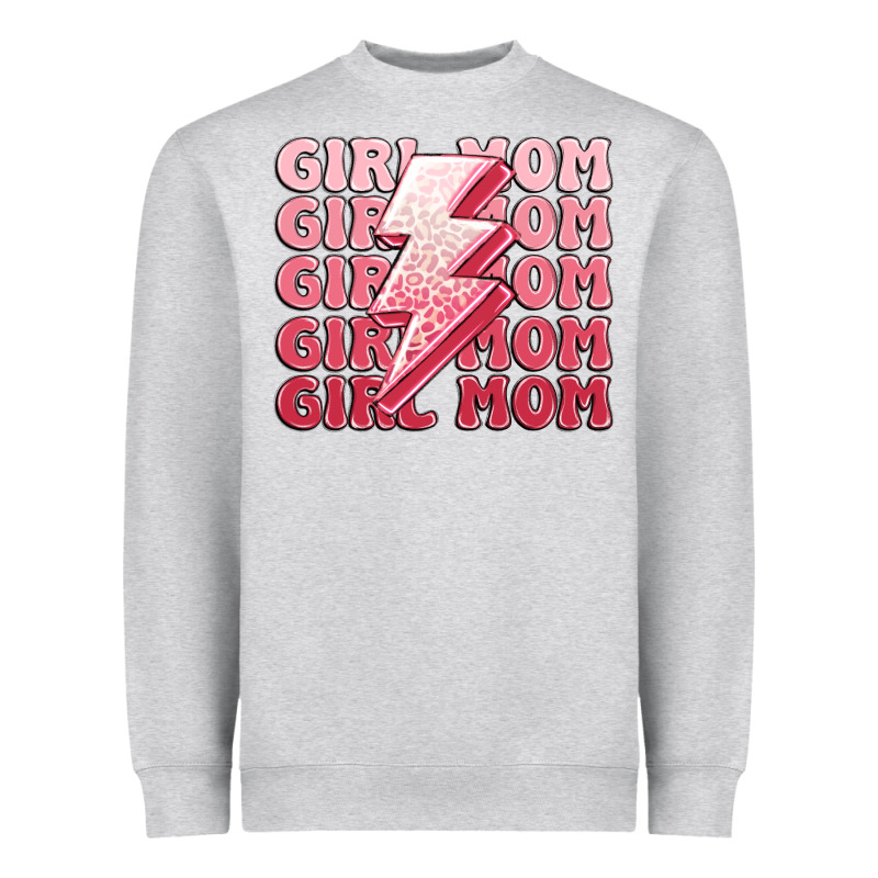 Girl Mom Heavyweight Sweatshirt by MaliasSmallBusiness | Teevron