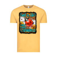 Vintage Mustard Western Just A Girl Who Loves Ladybug Vintage Tee - LillyAllenDesigns