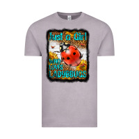Vintage Zinc Western Just A Girl Who Loves Ladybug Vintage Tee - LillyAllenDesigns