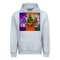 Heather Grey halloween gnomes Urban Hoodie - FaDigitalArtStudio