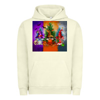 Pigment Pistachio halloween gnomes Urban Hoodie - FaDigitalArtStudio