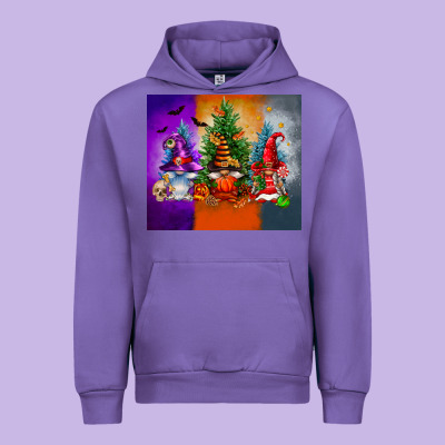 Halloween Gnomes Urban Hoodie Designed By Fadigitalartstudio