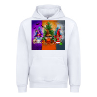 White halloween gnomes Urban Hoodie - FaDigitalArtStudio