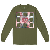 Army Green family photo collage Long Sleeve Tee - MaliasSmallBusiness