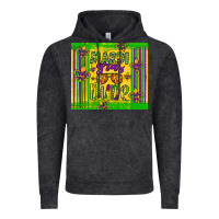 Vintage Black mardi gras dude Vintage Hoodie - Artiststas
