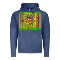 Vintage Denim mardi gras dude Vintage Hoodie - Artiststas