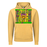 Vintage Mustard mardi gras dude Vintage Hoodie - Artiststas