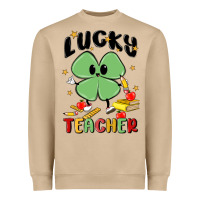 Mushroom lucky teacher Heavyweight Sweatshirt - MaliasSmallBusiness