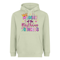 Matcha mommy of the birthday princess Heavyweight Hoodie - NancyCooperArtShop