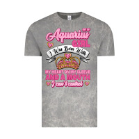 Cloud Rock As a Aquarius Girl I was Born with My Heart on my Sleeve and a mouth Vintage Tee - Jasminsmagicworld