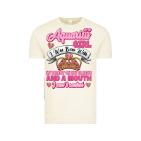 Vintage Arctic As a Aquarius Girl I was Born with My Heart on my Sleeve and a mouth Vintage Tee - Jasminsmagicworld