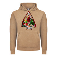 Vintage Coffee arrowhead christmas trees Vintage Hoodie - AdoDesignShop