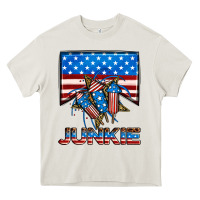 Cream American junkie Heavy Core Tee - Neo Western