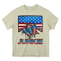 Mossy American junkie Heavy Core Tee - Neo Western