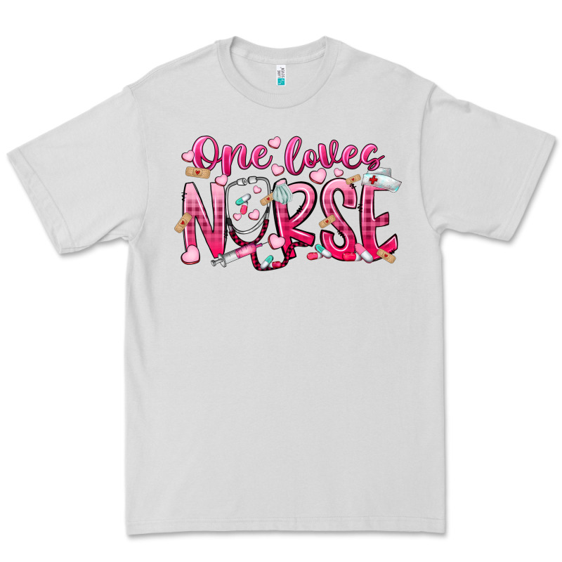 One Loves Nurse Premium Tee by RacoonDesign | Teevron