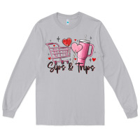 Moon Dust sips & trips target inspired stanley Long Sleeve Tee - MaliasSmallBusiness