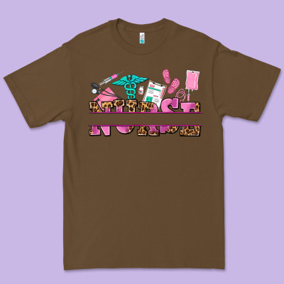 Nurse Custom Name Premium Tee Designed By Adodesignshop