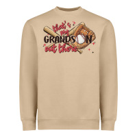 That's My Grandson Out There Heavyweight Sweatshirt | Teevron