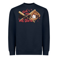 Navy that's my grandson out there Heavyweight Sweatshirt - MaliasSmallBusiness