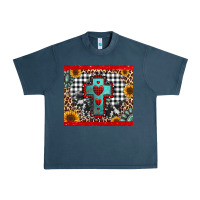 Midnight Navy Christmas cross Urban Heavy Tee - Jasminsmagicworld