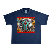 Navy Christmas cross Urban Heavy Tee - Jasminsmagicworld