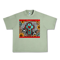 Oil Green Christmas cross Urban Heavy Tee - Jasminsmagicworld
