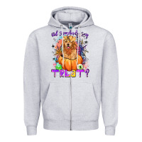 Heather Grey did somebody say treat Zipper Hoodie - LillyAllenDesigns