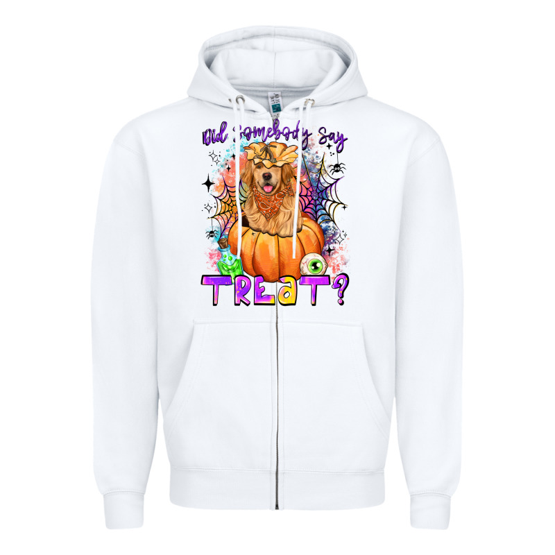 Did Somebody Say Treat Zipper Hoodie by LillyAllenDesigns | Teevron