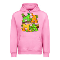 Fuchsia Pink St. Patrick's Day mama Urban Hoodie - OliviaCreatesArt