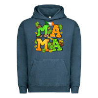 Pigment Midnight Navy St. Patrick's Day mama Urban Hoodie - OliviaCreatesArt