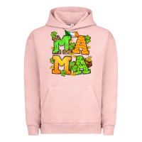 Pigment Salmon St. Patrick's Day mama Urban Hoodie - OliviaCreatesArt