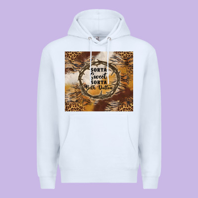 Western Sorta Sweet Sorta Beth Dutton Tumbler Tbs Premium Hoodie Designed By Tumblerdesignbyshophia