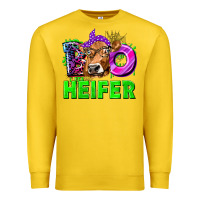 Lemon Boo Heifer Cow Premium Sweatshirt - texasbilliewilder
