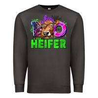 Smoke Boo Heifer Cow Premium Sweatshirt - texasbilliewilder