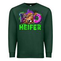 Sports Green Boo Heifer Cow Premium Sweatshirt - texasbilliewilder
