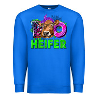 True Royal Boo Heifer Cow Premium Sweatshirt - texasbilliewilder