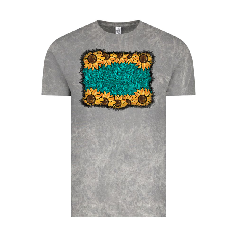Sunflower Background Vintage Tee by BarkalooDesign | Teevron