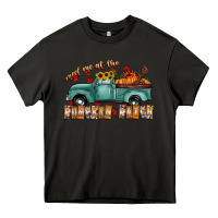 Asphalt meet me af the pumpkin patch Heavy Core Tee - CowhideDigitalArt