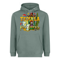 Sage Tequila Por Favor Heavyweight Hoodie - texasbilliewilder