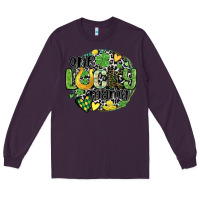 Plum one lucky mama Long Sleeve Tee - MaliasSmallBusiness