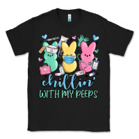 Black chillin with my peeps Classic Tee - MaliasSmallBusiness