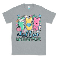 Heather Grey chillin with my peeps Classic Tee - MaliasSmallBusiness