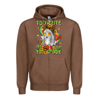 Chestnut too cute too spook Zipper Hoodie - LillyAllenDesigns
