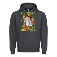 Smoke too cute too spook Zipper Hoodie - LillyAllenDesigns