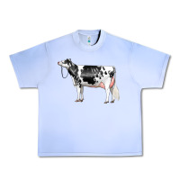 Grape Ice Holstein Dairy Cow Urban Heavy Tee - LillyAllenDesigns