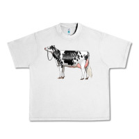 Lunar Rock Holstein Dairy Cow Urban Heavy Tee - LillyAllenDesigns