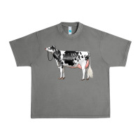 Tornado Holstein Dairy Cow Urban Heavy Tee - LillyAllenDesigns